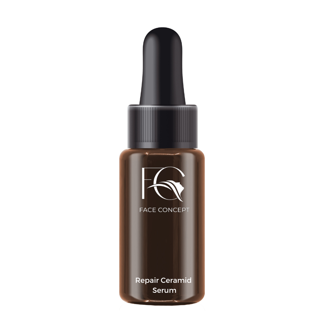 Repair Serum Ceramide Face Concept