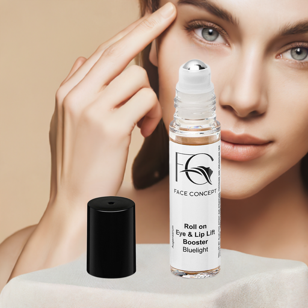Eye &  Lip Lift Booster Bluelight/ Roll on Face Concept