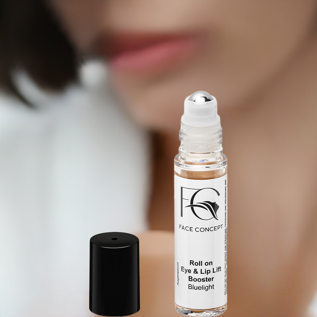 Eye &  Lip Lift Booster Bluelight/ Roll on Face Concept