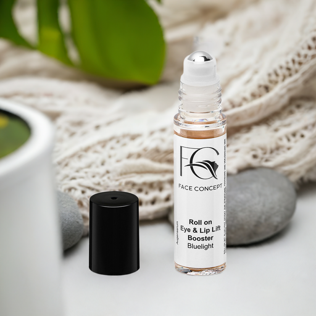 Eye &  Lip Lift Booster Bluelight/ Roll on Face Concept