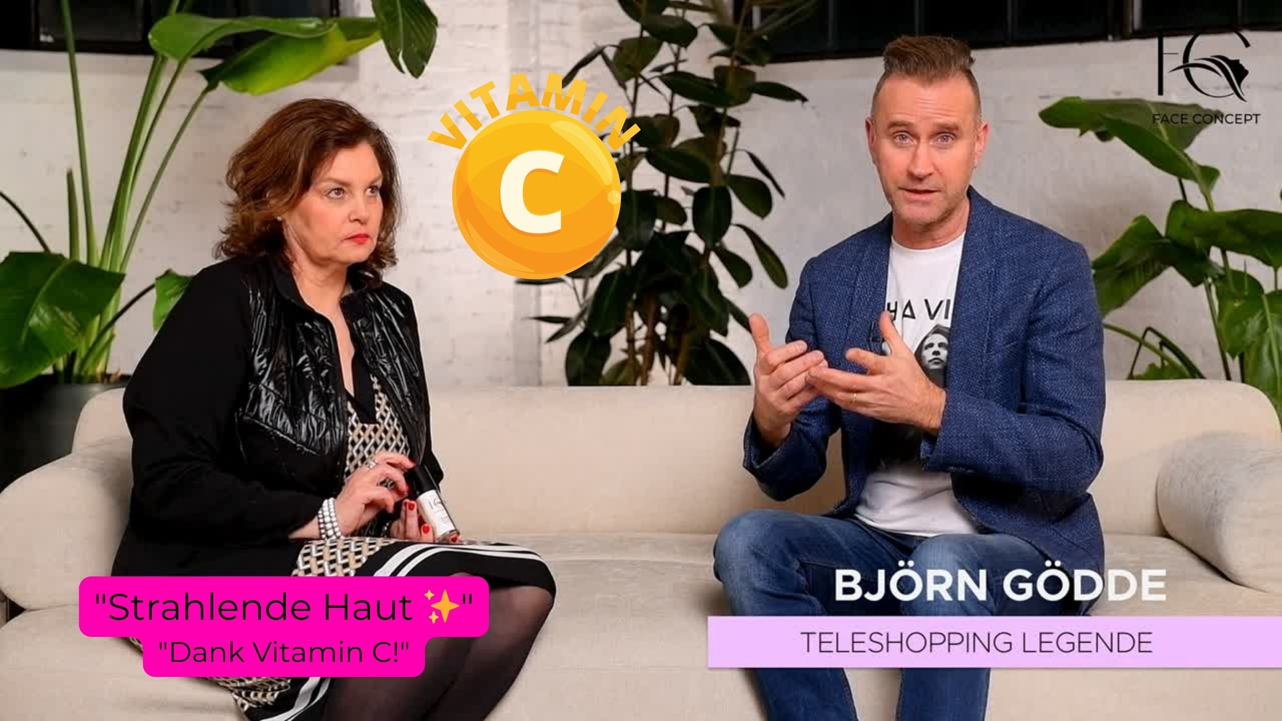 Face Concept präsentiert mit Björn Gödde sein Vitamin C Serum